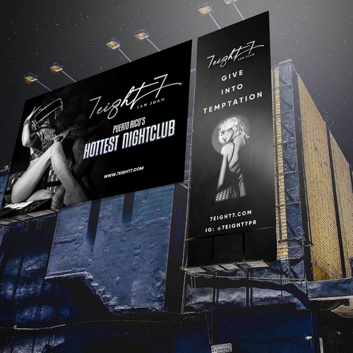 Billboard for a Nightclub and Gentlemen’s Club Design réalisé par RED DOT