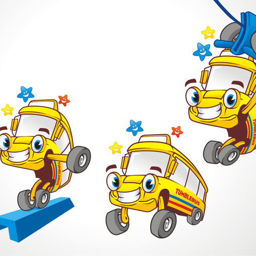 tumble bus images clipart