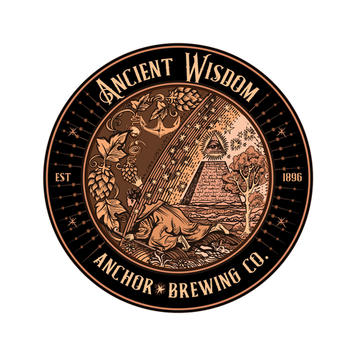 Fun project for America's oldest craft brewery, Anchor Brewing Co.! Design von Nina itd