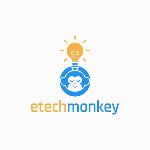 Design a bright, fun logo for a technology and sustainability blog with a monkey mascot! Design by Pamelo