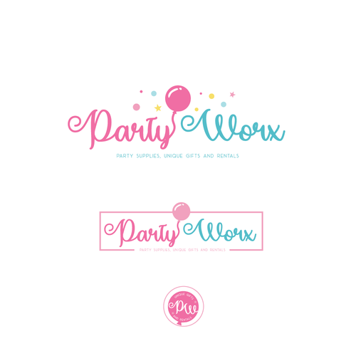 Party worx needs a fresh fun classy logo Logo design