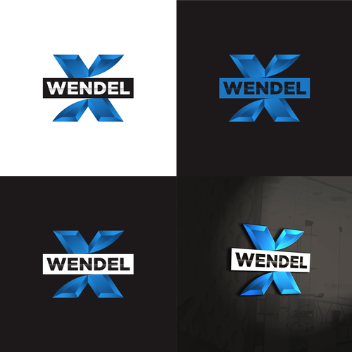Luxury Logo Design for Wendel X — A Premium Construction Brand Built Different Design by Ms. P