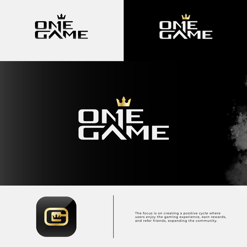 Design Design OneGAME's Iconic Logo: Unite the World of Gaming! por wSn™