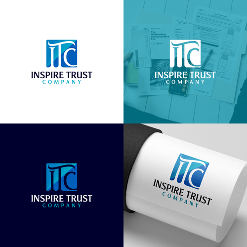 Welcoming and inspirational logo for a national trust company Design by Logologic™