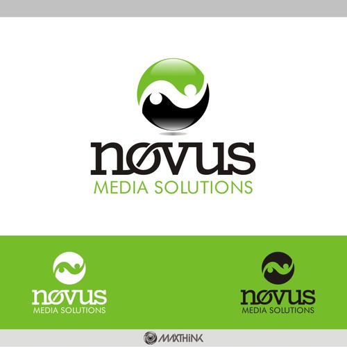Develop a logo and identity for new innovative media company Design by Maxthink