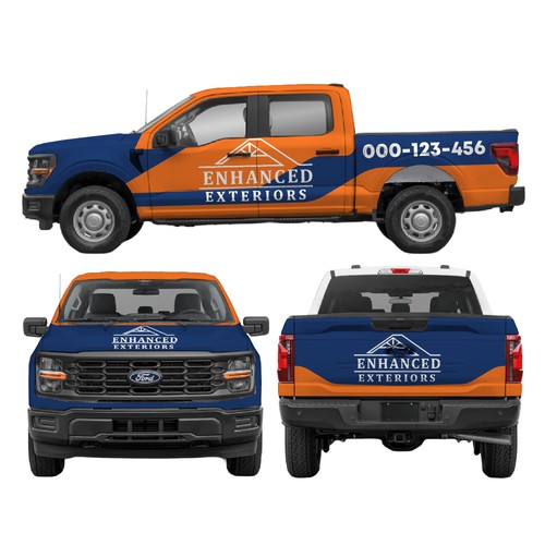 Car, truck or van wrap contest entry by E-SolBiz™