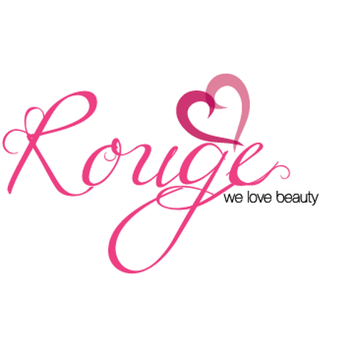 logo for ROUGE We Love Beauty | Logo design contest