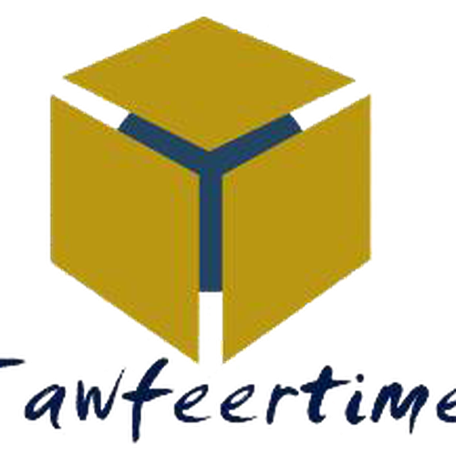 logo for " Tawfeertime" Design by Nermedin