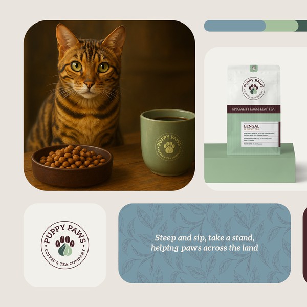 Puppy Paws Logo & Packages