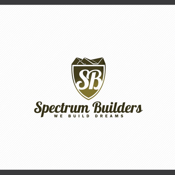 Design by XRONY titled "Logo for Spectrum Builders"