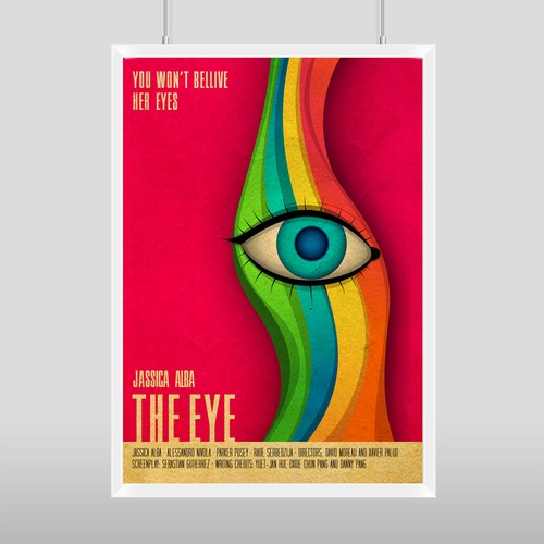 Create your own ‘80s-inspired movie poster! Design by Nenad Hristoski