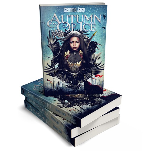 Dark Magical Kingdom of Ice book cover Design by Chifu Studio