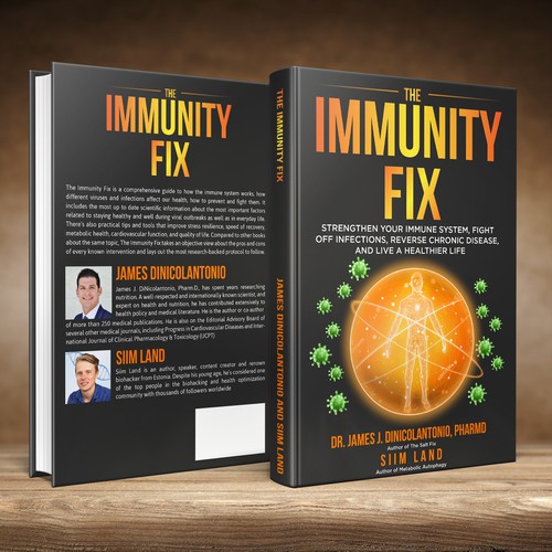 Health Immune System Book Design by studio02