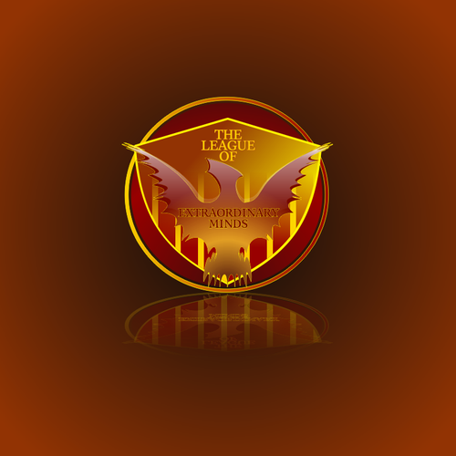 League Of Extraordinary Minds Logo Diseño de magnacrest