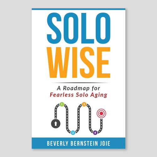 Create a cover for a new book about aging alone Design by Rashmita