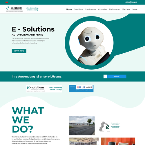 Landing page design contest entry by genesis viado