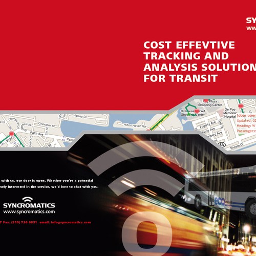 Professional Brochure For Bus Company Banner Ad Contest 99designs