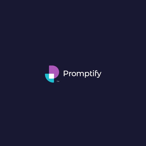 Modern, Simple and Sleek Logo for Promptify.com Design by VisibleGravity™