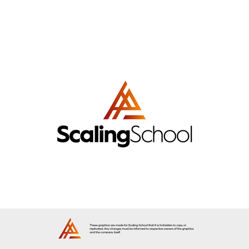 Design A Logo + Brand Guide For The "Scaling School" Diseño de yco