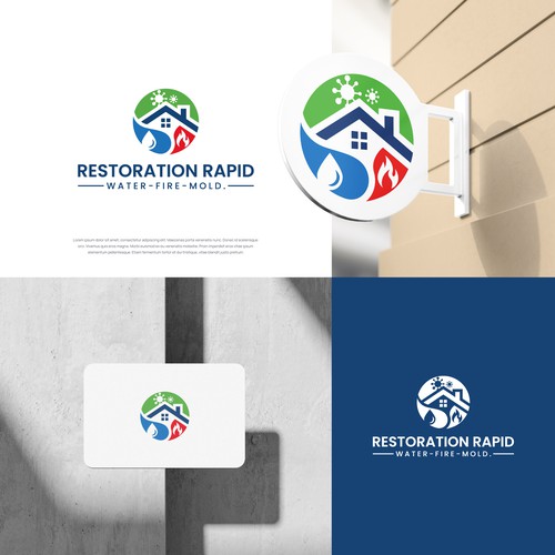 Logo for Restoration company! Design by Mhala