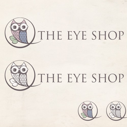 A Nerdy Vintage Owl Needed for a Boutique Optometry Ontwerp door loparka