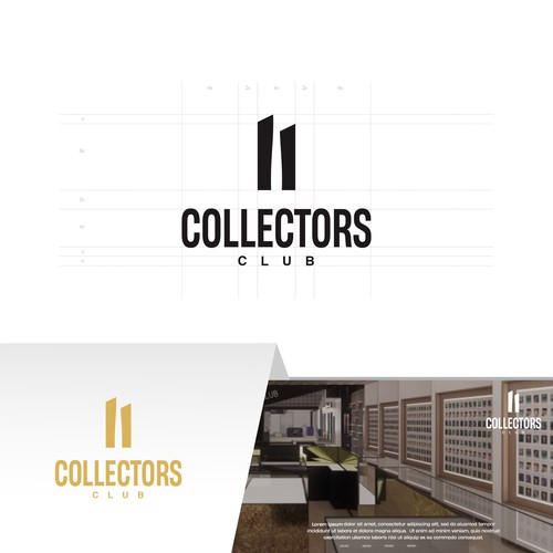 Collectors Club: High end collectibles store Design by idz.kreativ