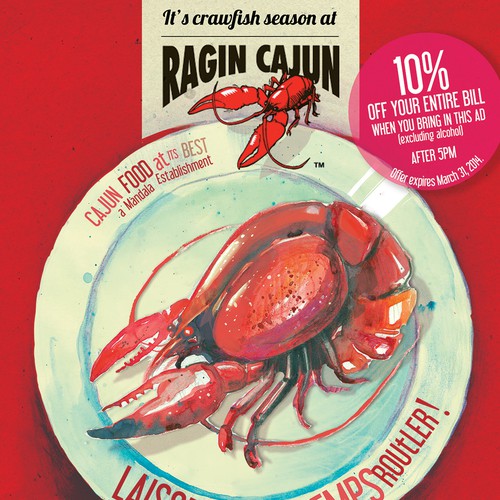 Ragin Cajun Design por Evilltimm