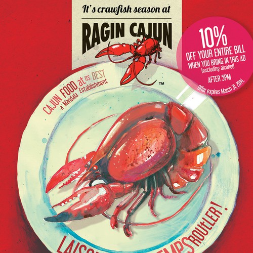 Ragin Cajun デザイン by Evilltimm