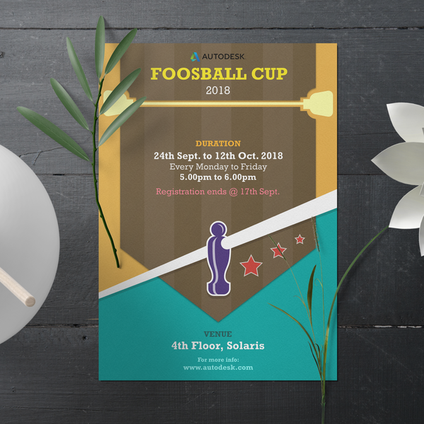 Design by Jinjala titled "Sport registration banner"