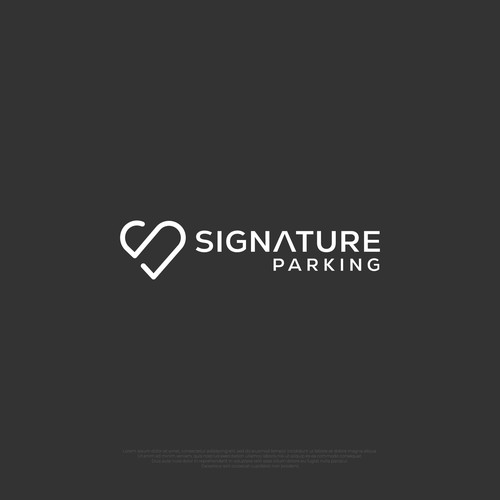 "Logo for Parking Hospitality company" winning Signage