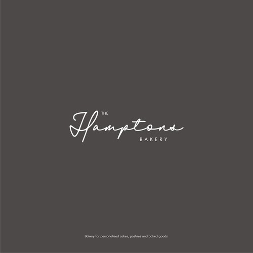 The Hamptons Bakery Logo Design by Dirtymice