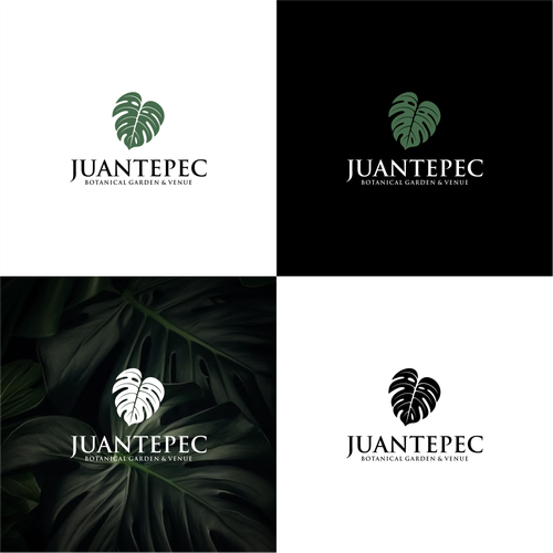 Botanical garden & Venue Logo creation (we would like to use the leaf as a cut out on a steel plaque (with holes in the  Design by Unintended93