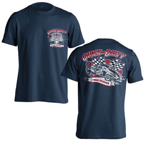 Drag Racing T-shirt design for 