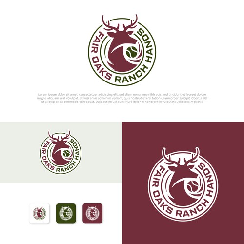 Ranch Hands logo rebrand Design by Danielle Curtis