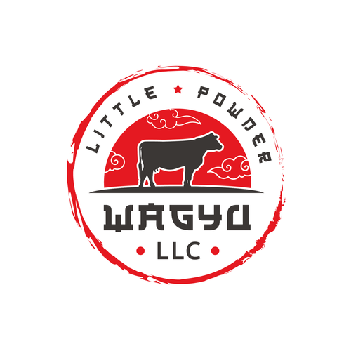 Wagyu Beef and Cattle Logo Promo Design by Medesignerr