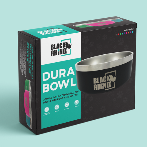 Design our new Dog Bowl packaging! Design by Purushotham49