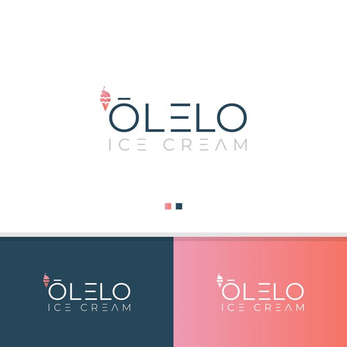 Design a logo for a fun Hawaiian ice cream company Design by StudioJack