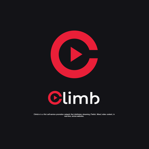 Logo redesign for live stream promotion network Design by Jacob Gomes