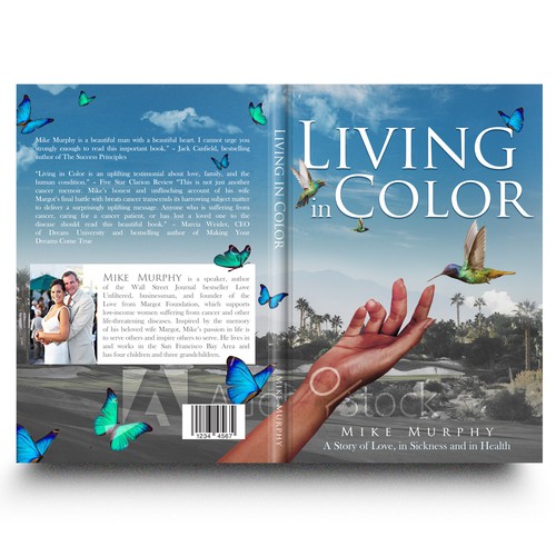 Design an amazing cover for a heartfelt memoir. Design by Adriana29