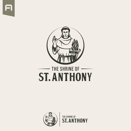 Create engaging new logo for the Catholic Shrine of St. Anthony Design by a'DZ