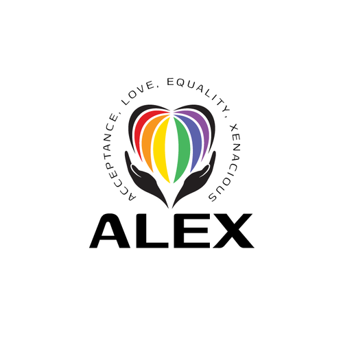 Inclusive logo that represents acceptance, love, equality and education. Design by Vit A