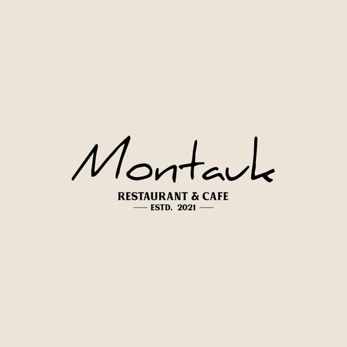 Montauk Logo Design by Mararti