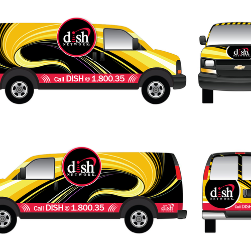 V&S 002 ~ REDESIGN THE DISH NETWORK INSTALLATION FLEET Design by Web2byte