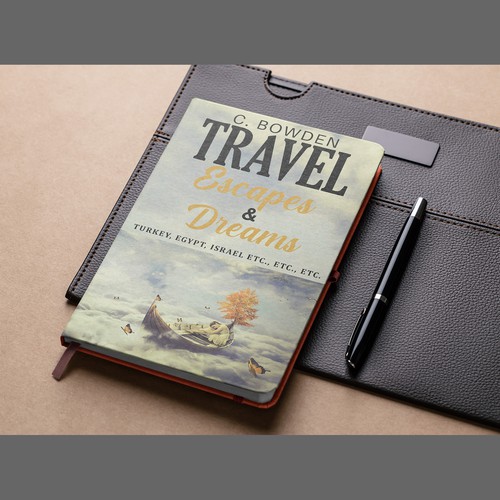 Cover for a travel/autobiography/brief essay book Design by MS_99