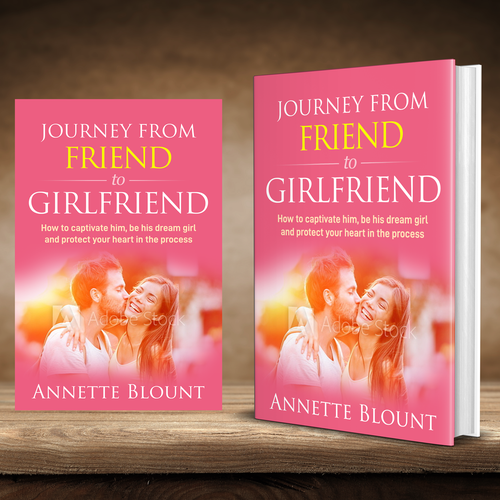 Design a book cover that is fun and playful to help single women experience love beyond friendship Design by praveen007