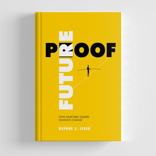 Design a Bold & Clever Book Cover on how to become Future Proof! Design by Fawwad