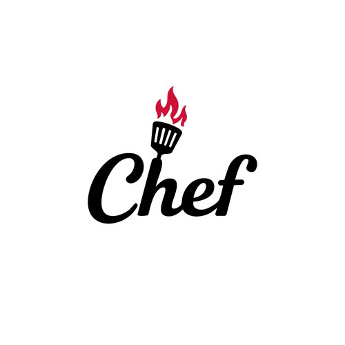 "CHEF": Food & Cooking Social Media Logo Design by Rainbow@sky