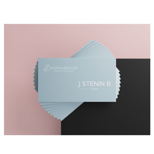 Design a beautiful logo, with a river to represent my speech pathology business Design por Winter Design Studio