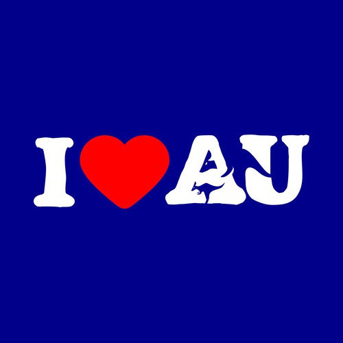 I Love Au Logo to appeal tourists and locals alike Design by AdiGun