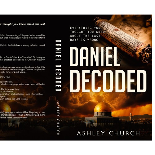 Design a cover for a book about the most significant development in the interpretation of Bible prophecy in 75 years Design von -Saga-
